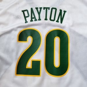 Seattle Super Sonics Gary Payton Reebok jersey
